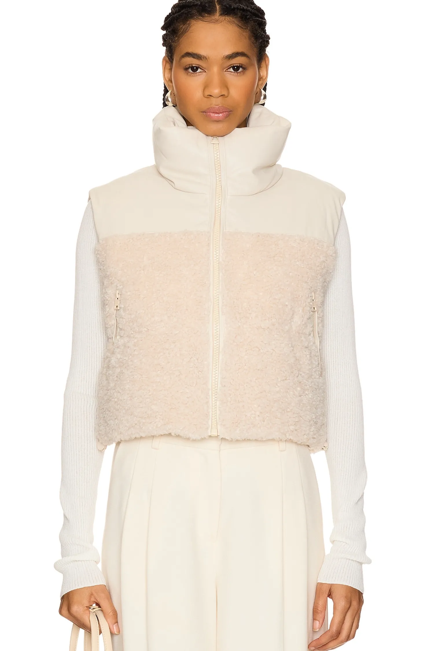 Women LAMARQUE Jackets & Coats>Melicia Faux Fur Vest