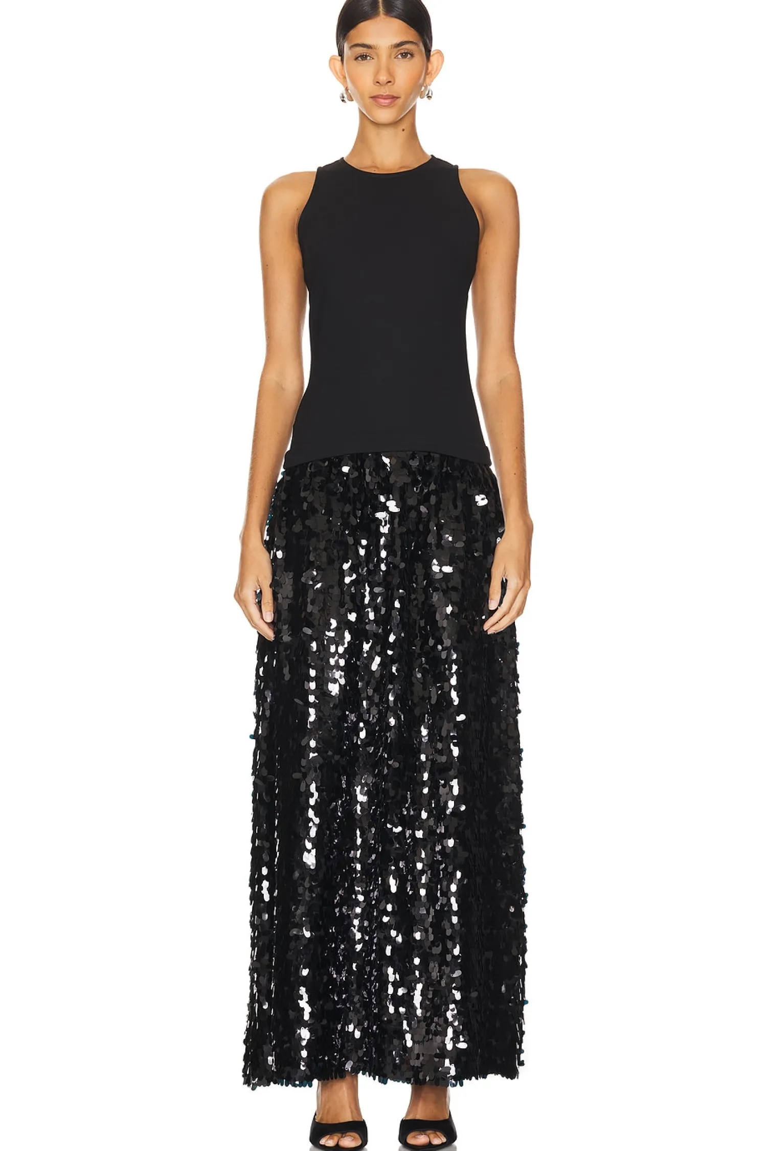 Women SIMONMILLER Dresses>Memphis Crepe Sequin Dress