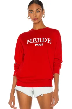 Women DEPARTURE Loungewear>Merde Sweatshirt