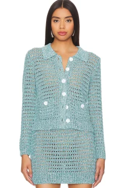 Women MATTHEW BRUCH Matching Sets>Mesh Jacket