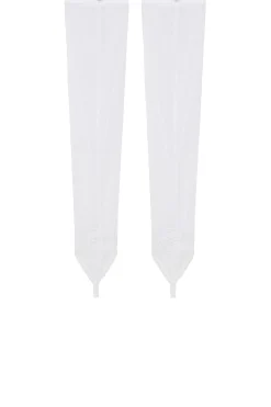 Women nastyamasha Lingerie & Sleepwear>Mesh Socks With Embroidery Logo