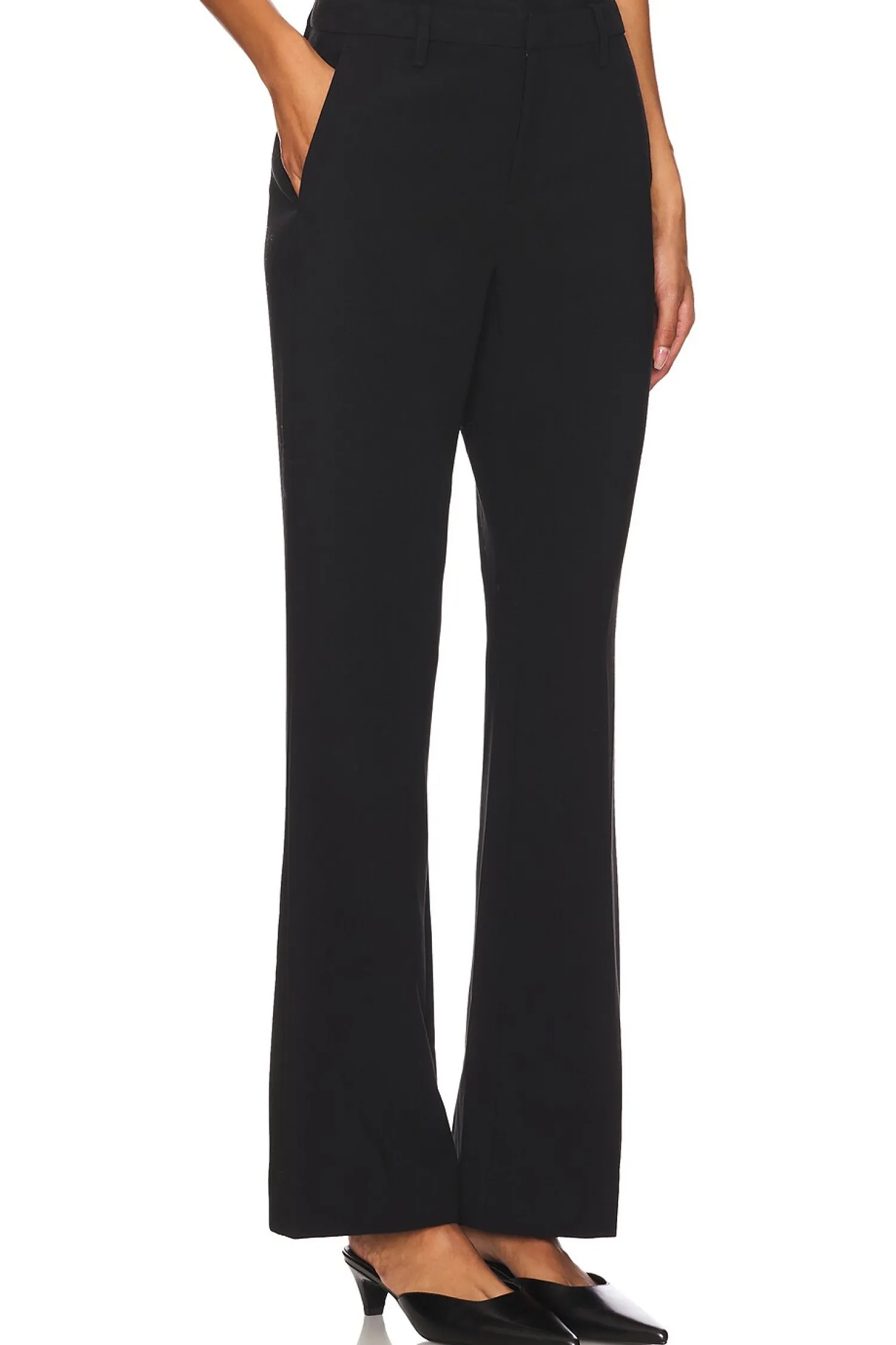 Women Vince Pants>Mid Rise Tailored Flare Pant