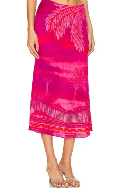 Women HEMANT AND NANDITA Matching Sets>Midi Skirt