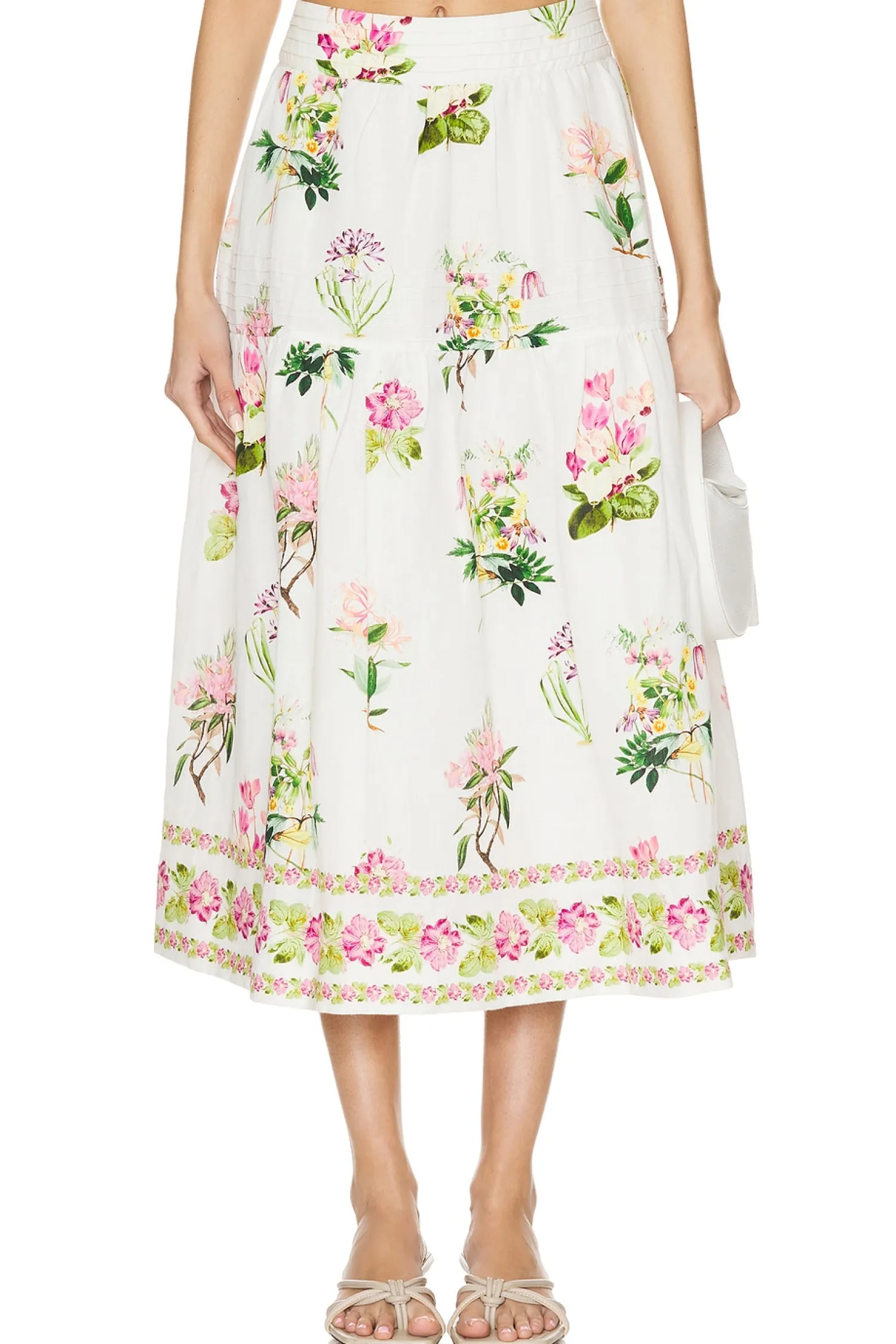 Women HEMANT AND NANDITA Matching Sets>Midi Skirt