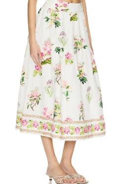 Women HEMANT AND NANDITA Matching Sets>Midi Skirt