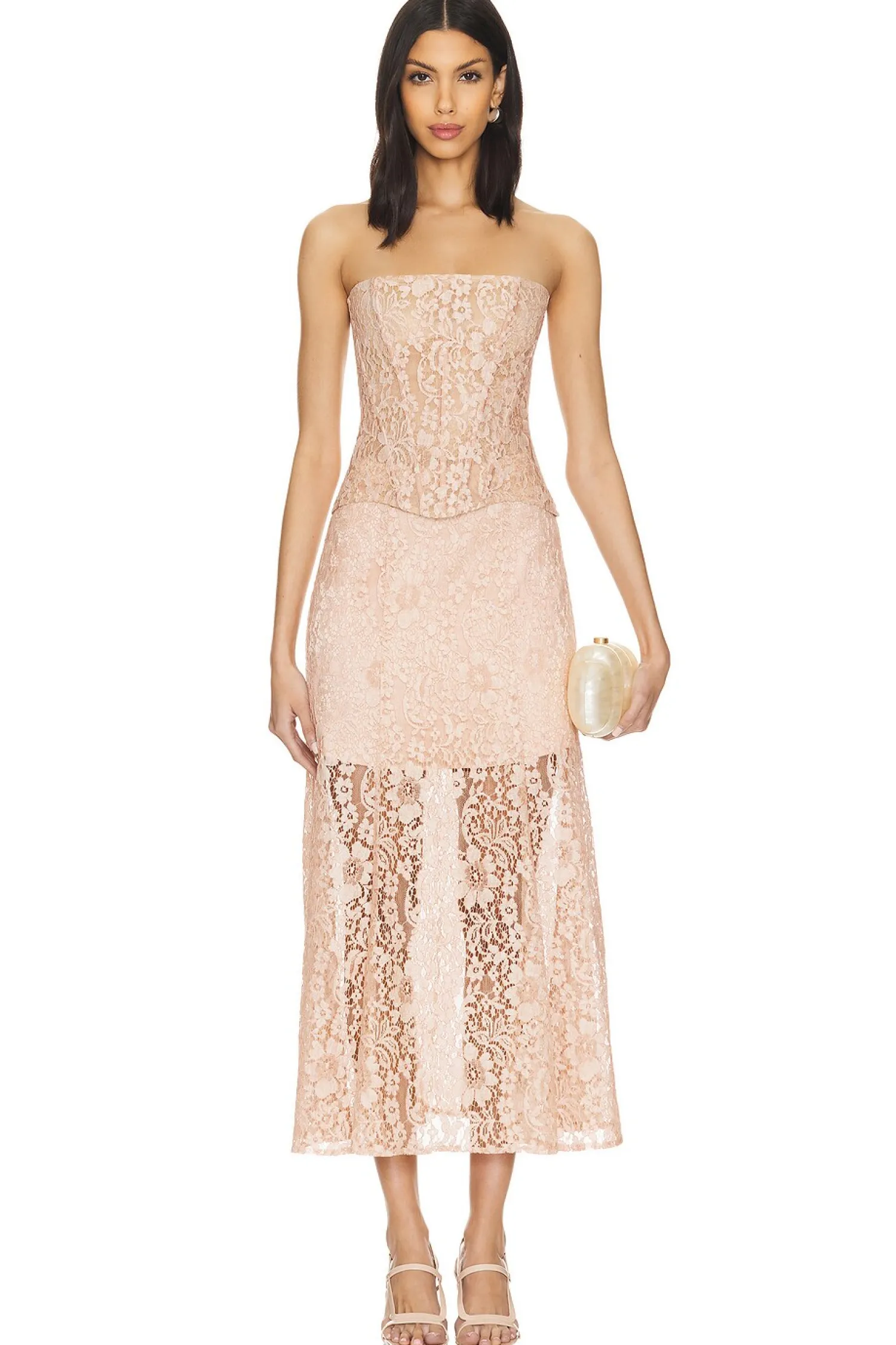 Women Rozie Corsets Matching Sets>Midi Skirt