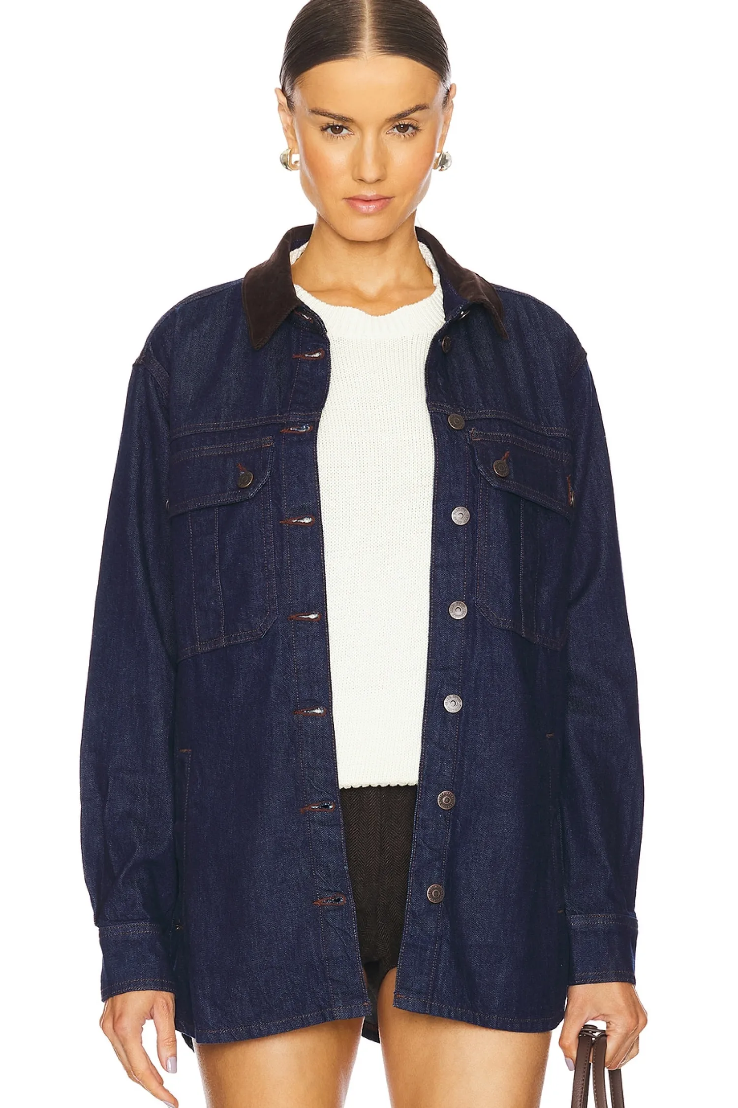 Women Veronica Beard Jackets & Coats>Mikaela Shacket