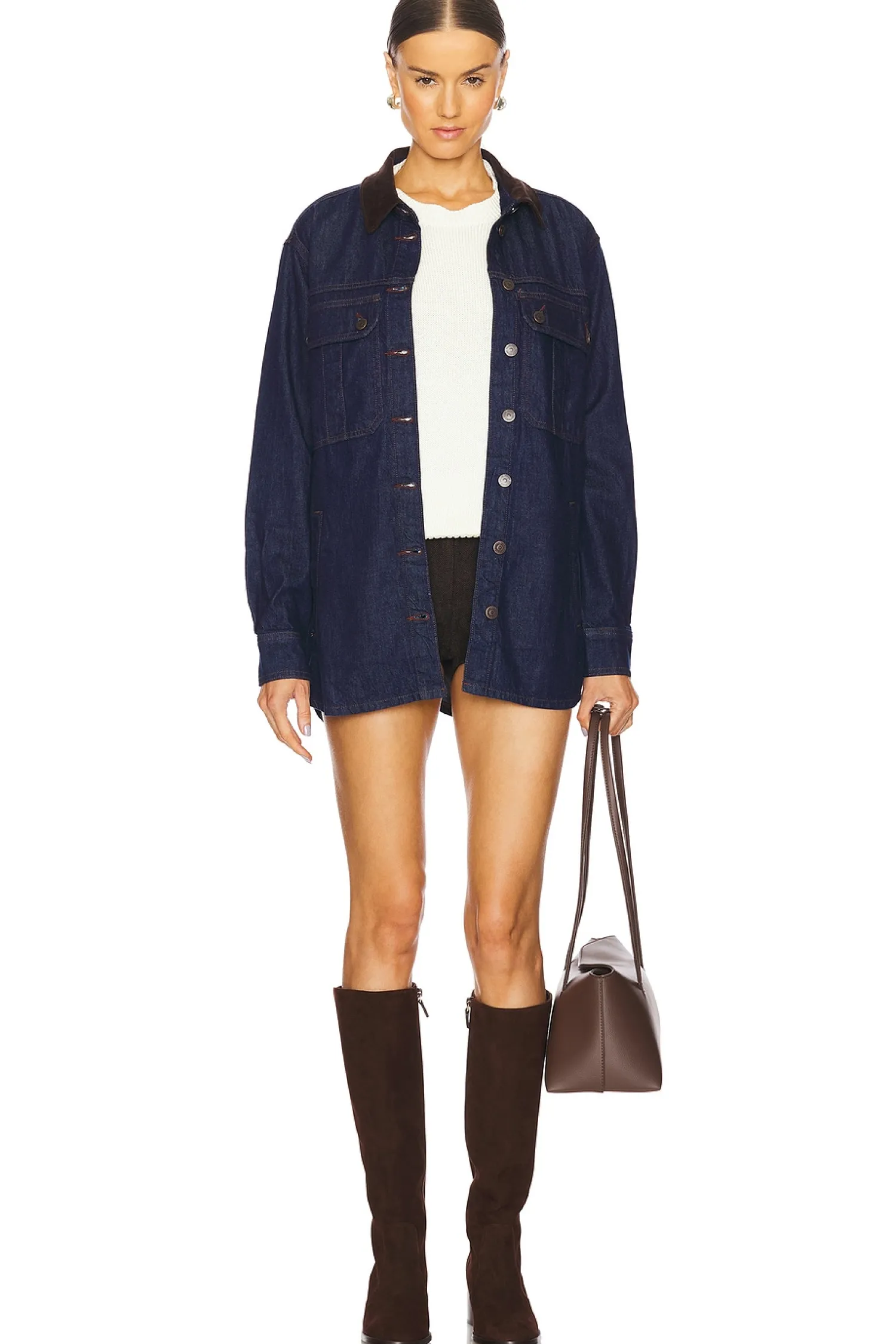 Women Veronica Beard Jackets & Coats>Mikaela Shacket