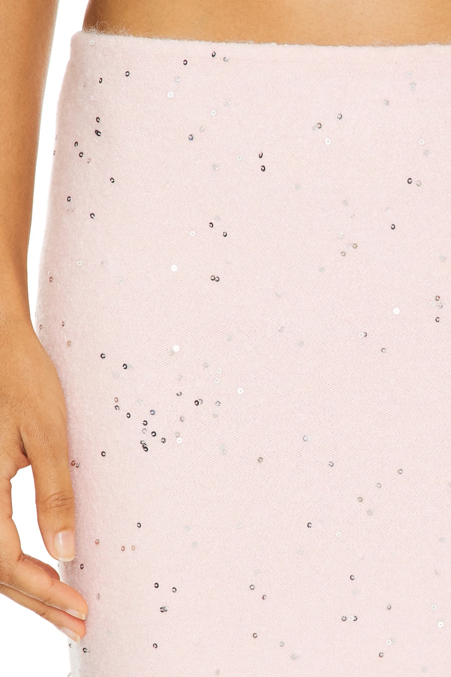 Women GUIZIO Matching Sets>Miki Sequin Knit Skirt
