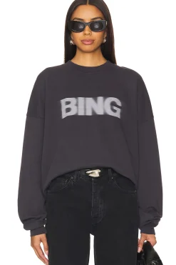 Women ANINE BING Loungewear>Miles Blur Sweatshirt