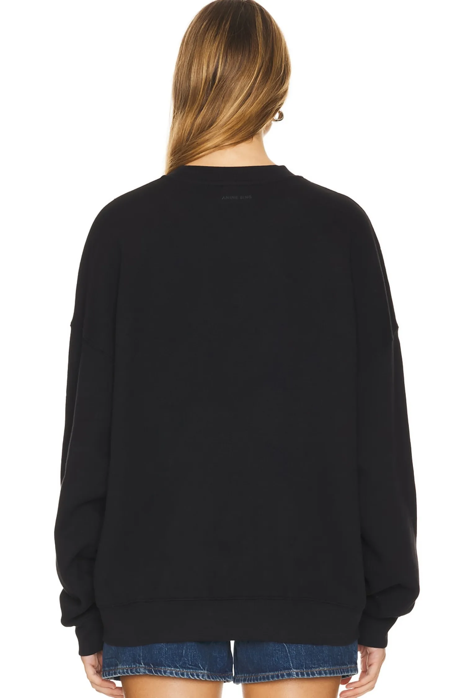Women ANINE BING Loungewear>Miles Letterman Sweatshirt