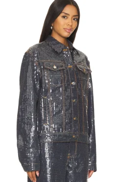 Women LEJE Jackets & Coats>Milky Way Denim Jacket