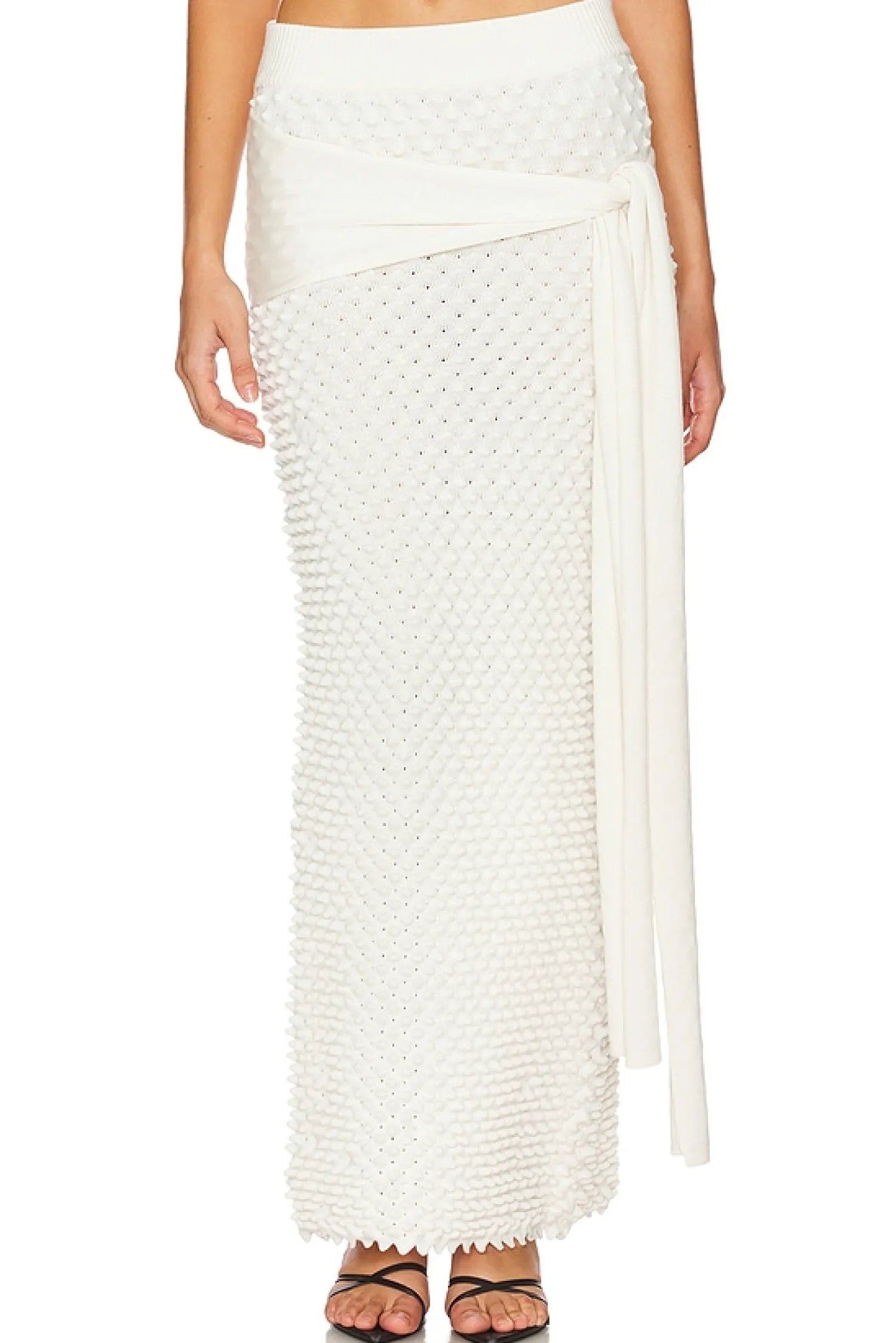 Women CHET LO Matching Sets>Mini Spike Wrap Skirt