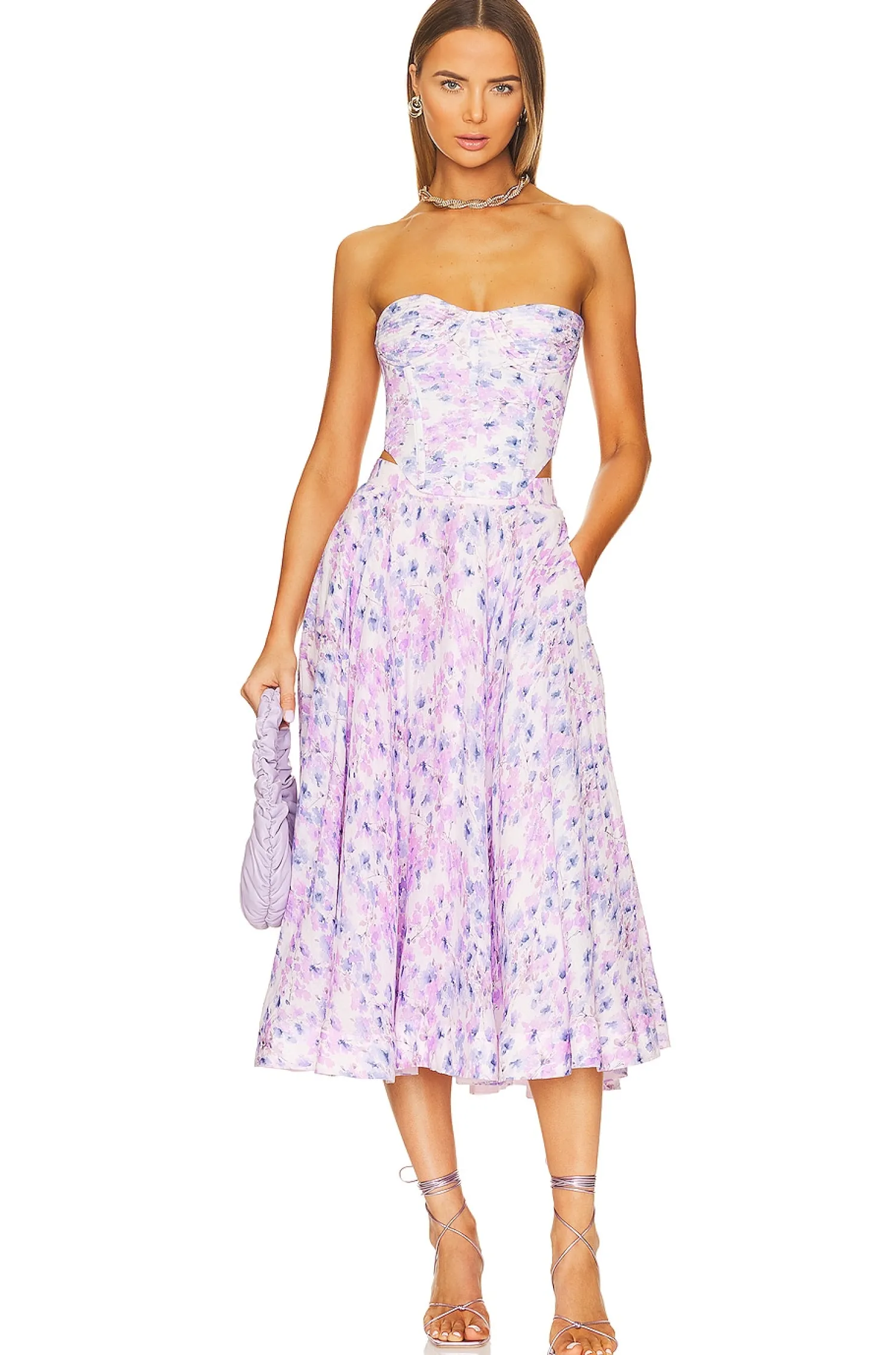 Women Bardot Matching Sets>Mirabelle Midi Skirt