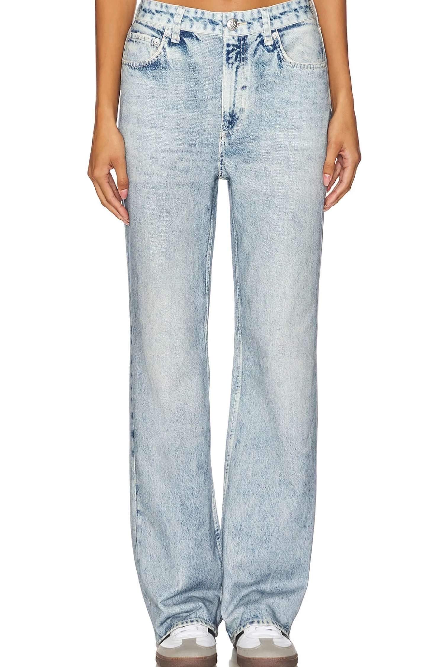 Women Rag & Bone Pants>Miramar Shea High Rise Full Relaxed