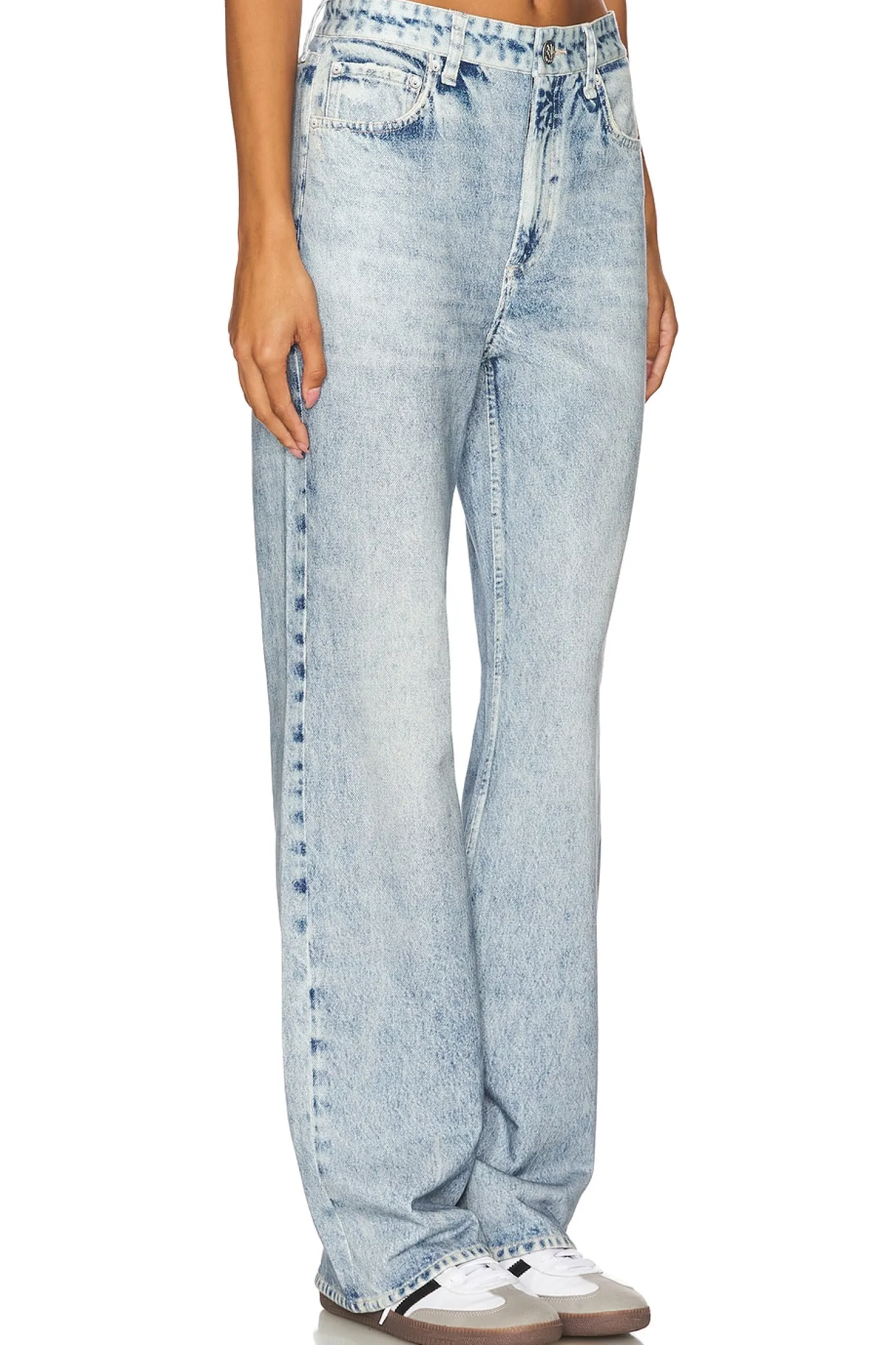 Women Rag & Bone Pants>Miramar Shea High Rise Full Relaxed