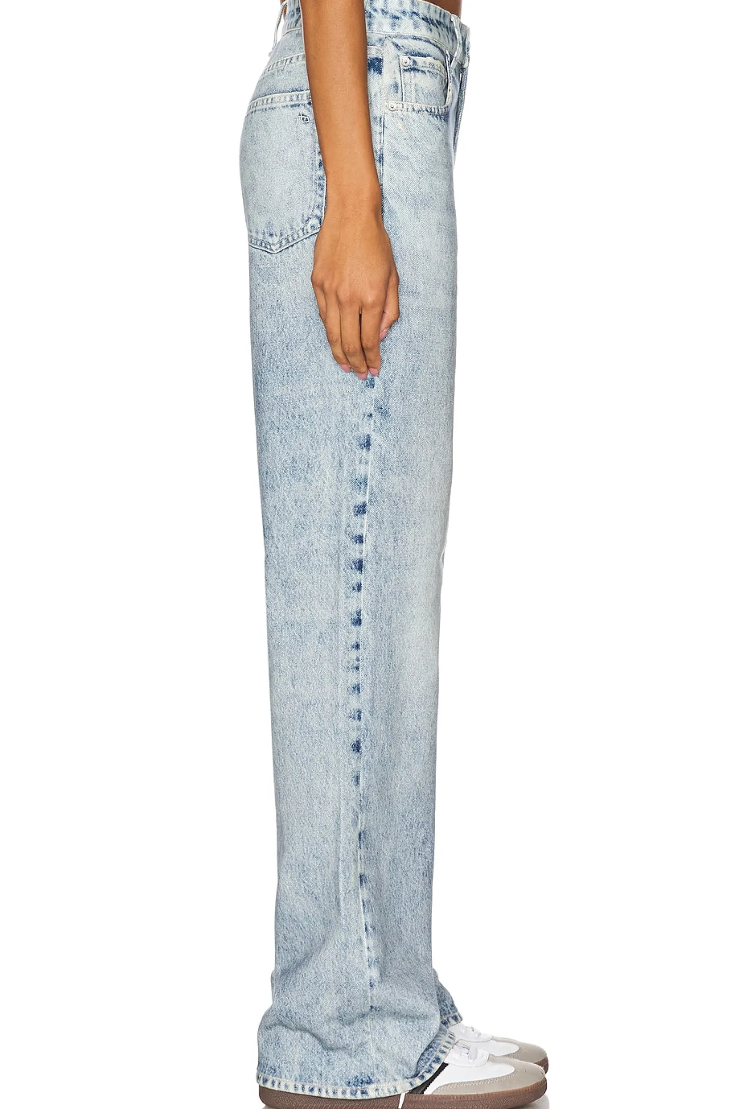 Women Rag & Bone Pants>Miramar Shea High Rise Full Relaxed