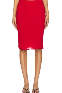 Women Lovers and Friends Matching Sets>Mischa Midi Skirt