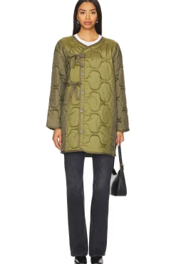 Women ALPHA INDUSTRIES Jackets & Coats>Mixed Media Long Liner