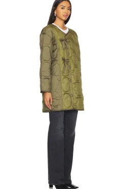 Women ALPHA INDUSTRIES Jackets & Coats>Mixed Media Long Liner