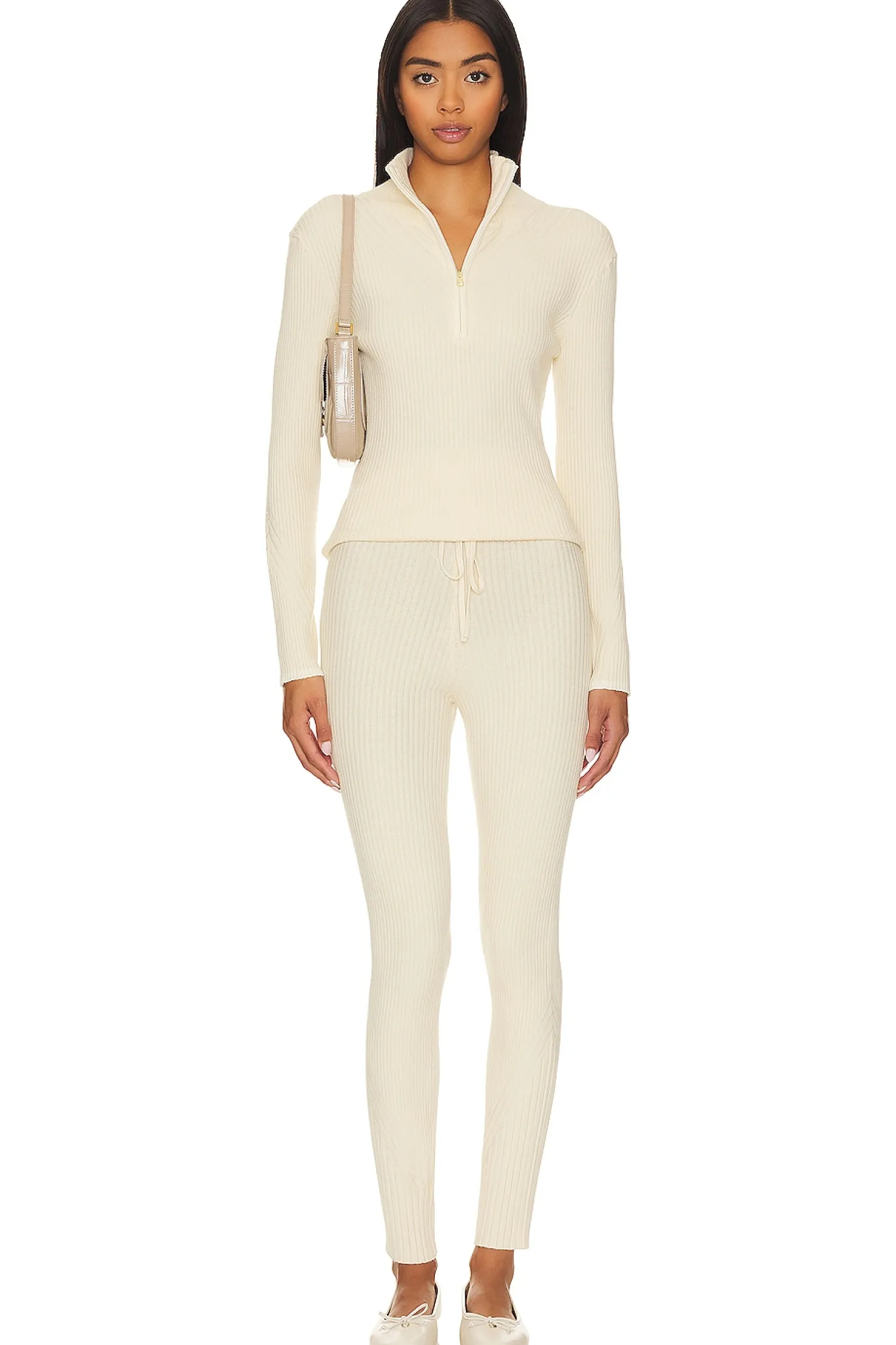 Women Varley Pants|Loungewear>Mocado Rib Knit Legging