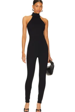 Women Susana Monaco Jumpsuits>Mock Neck Jumpsuit