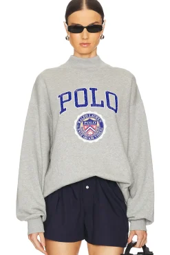 Women Polo Ralph Lauren Loungewear>Mock Neck Sweatshirt