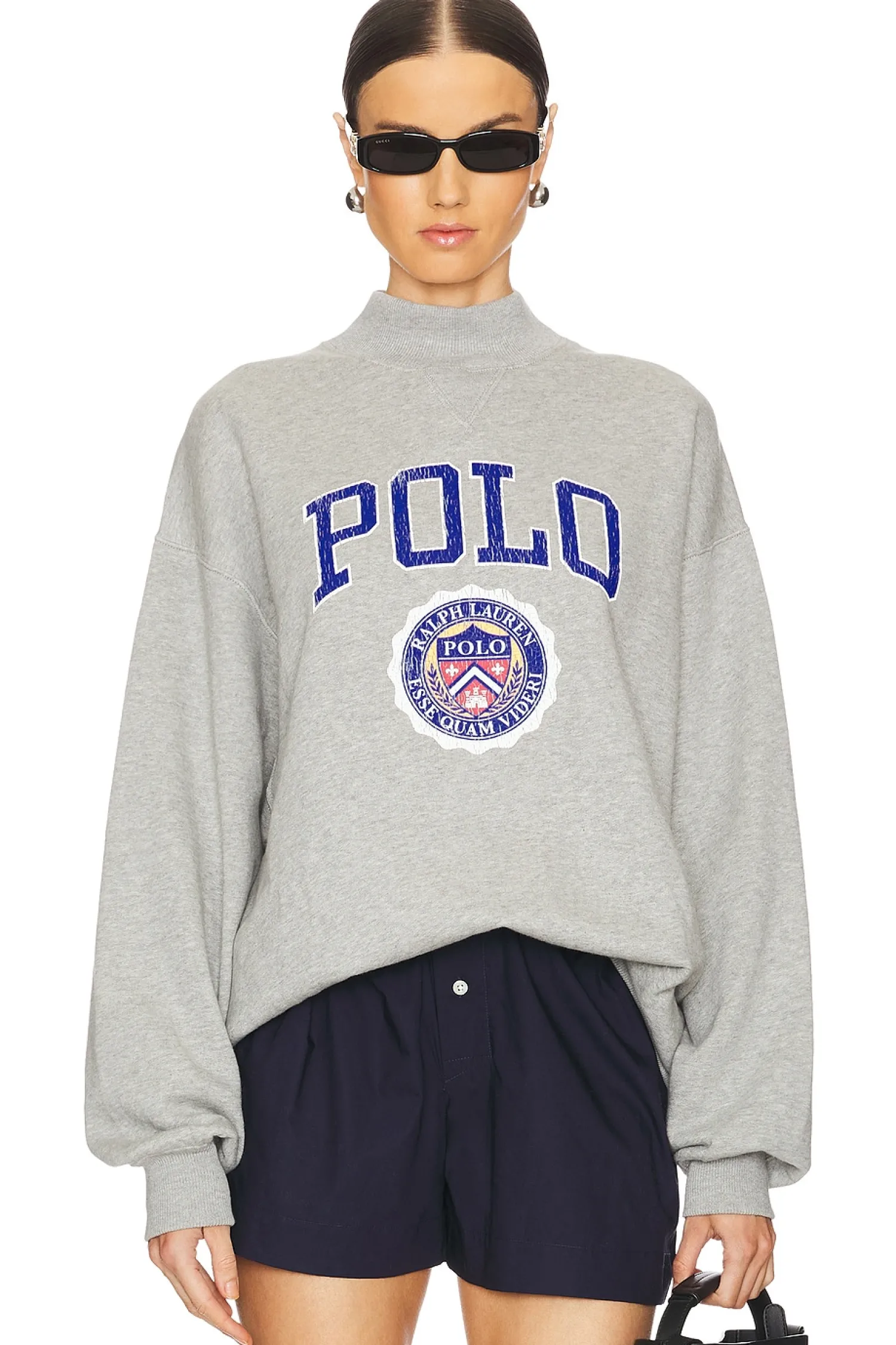 Women Polo Ralph Lauren Loungewear>Mock Neck Sweatshirt