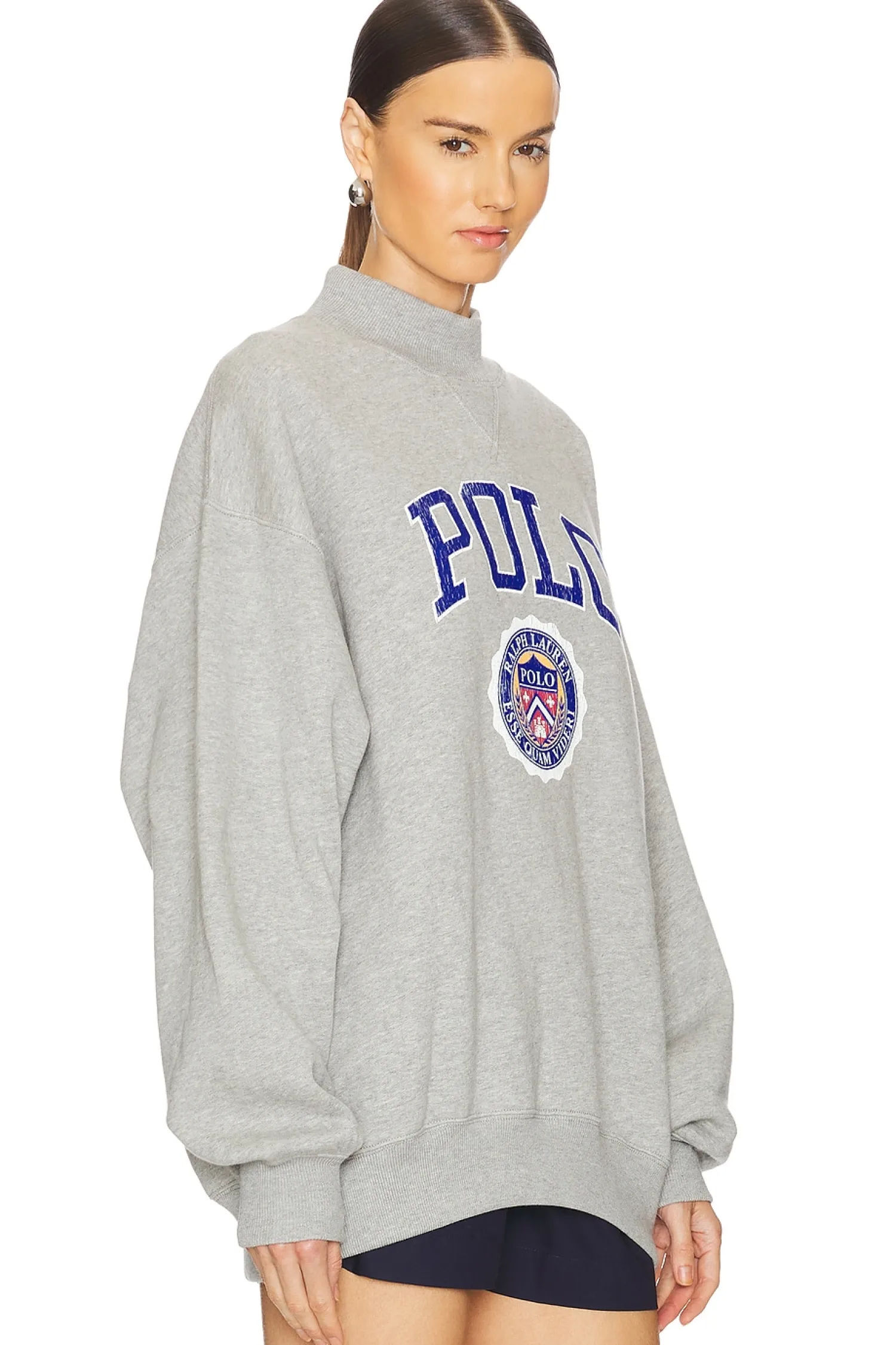 Women Polo Ralph Lauren Loungewear>Mock Neck Sweatshirt