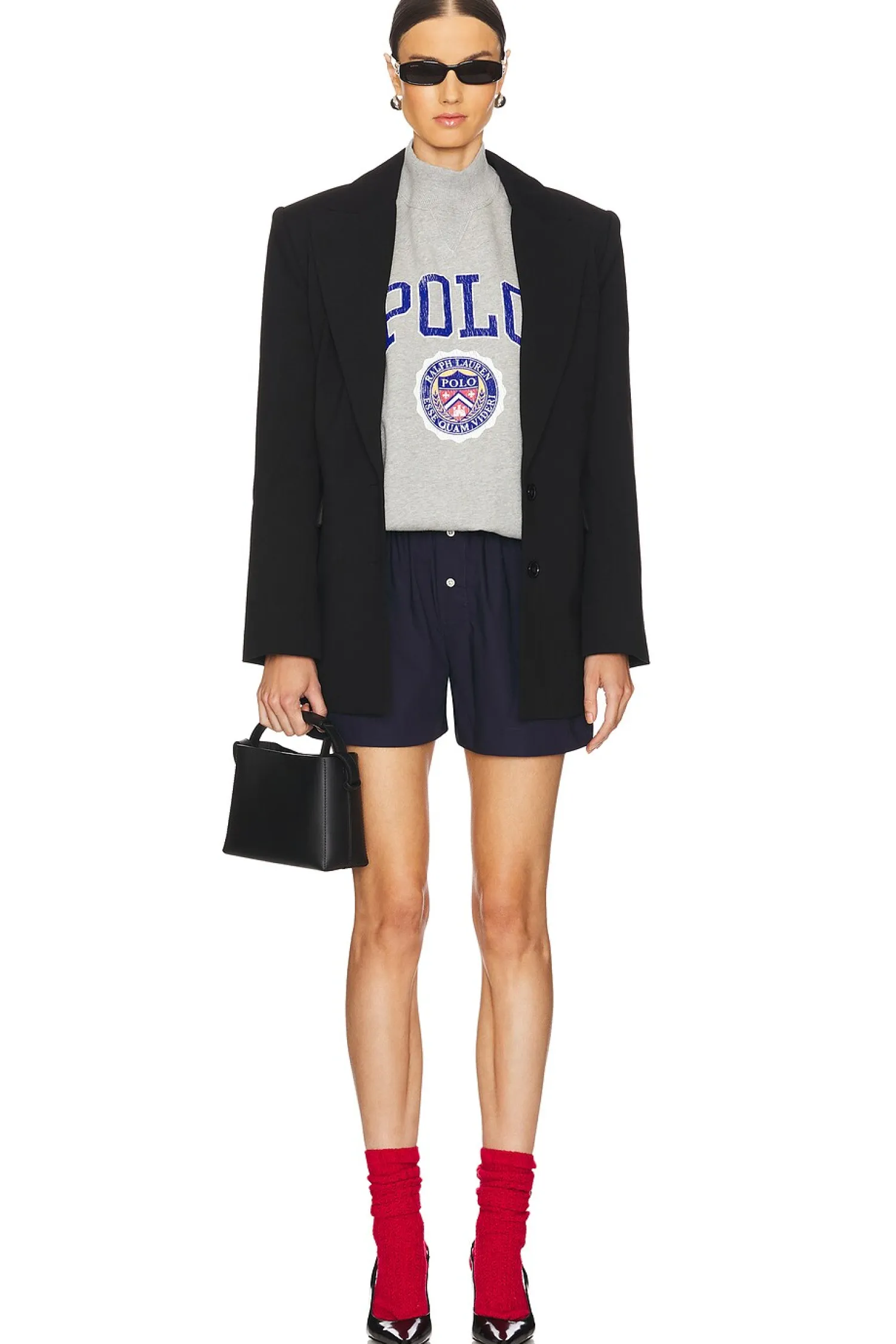 Women Polo Ralph Lauren Loungewear>Mock Neck Sweatshirt