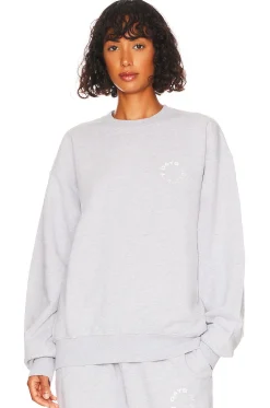 Women 7 Days Active Loungewear>Monday Sweatshirt Crew Neck