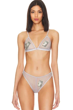 Women fleur du mal Lingerie & Sleepwear>Money Embroidery Bra