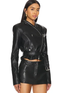 Women RTA Jackets & Coats>Monique Cropped Jacket