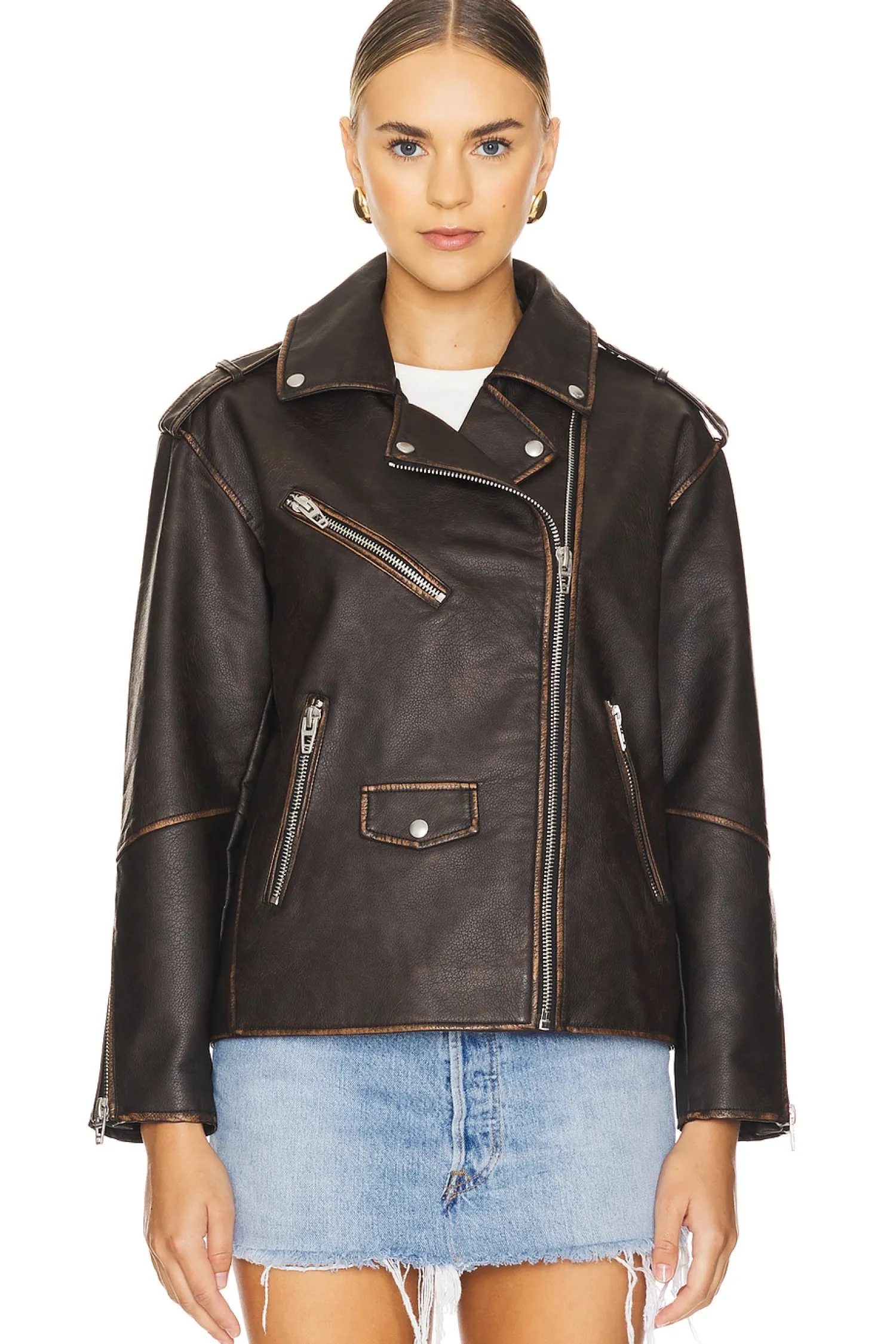 Women BLANKNYC Jackets & Coats>Moto Jacket