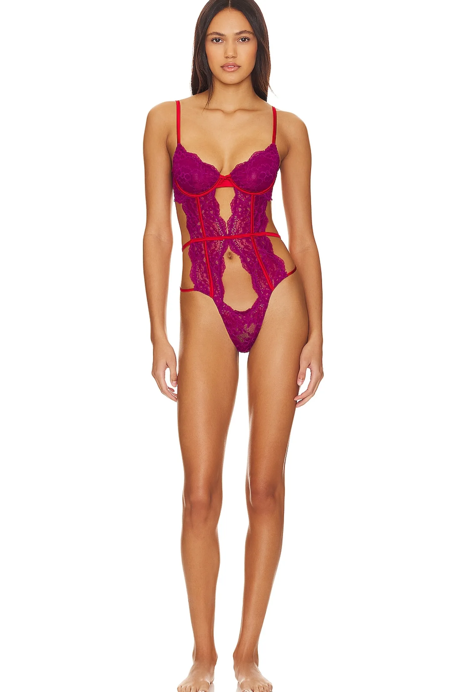 Women fleur du mal Lingerie & Sleepwear>Naomi Lace Bodysuit