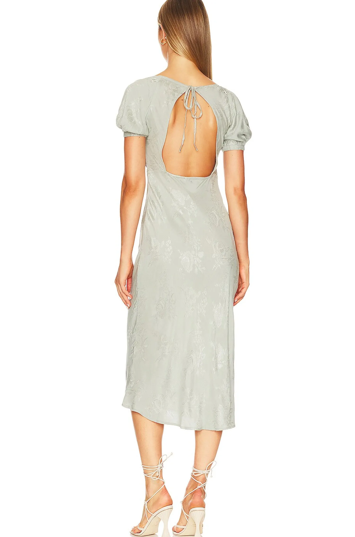 Women Tularosa Dresses>Natalie Embroidered Midi Dress