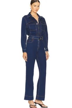 Women Aje Jumpsuits>Neo Denim Jumpsuit