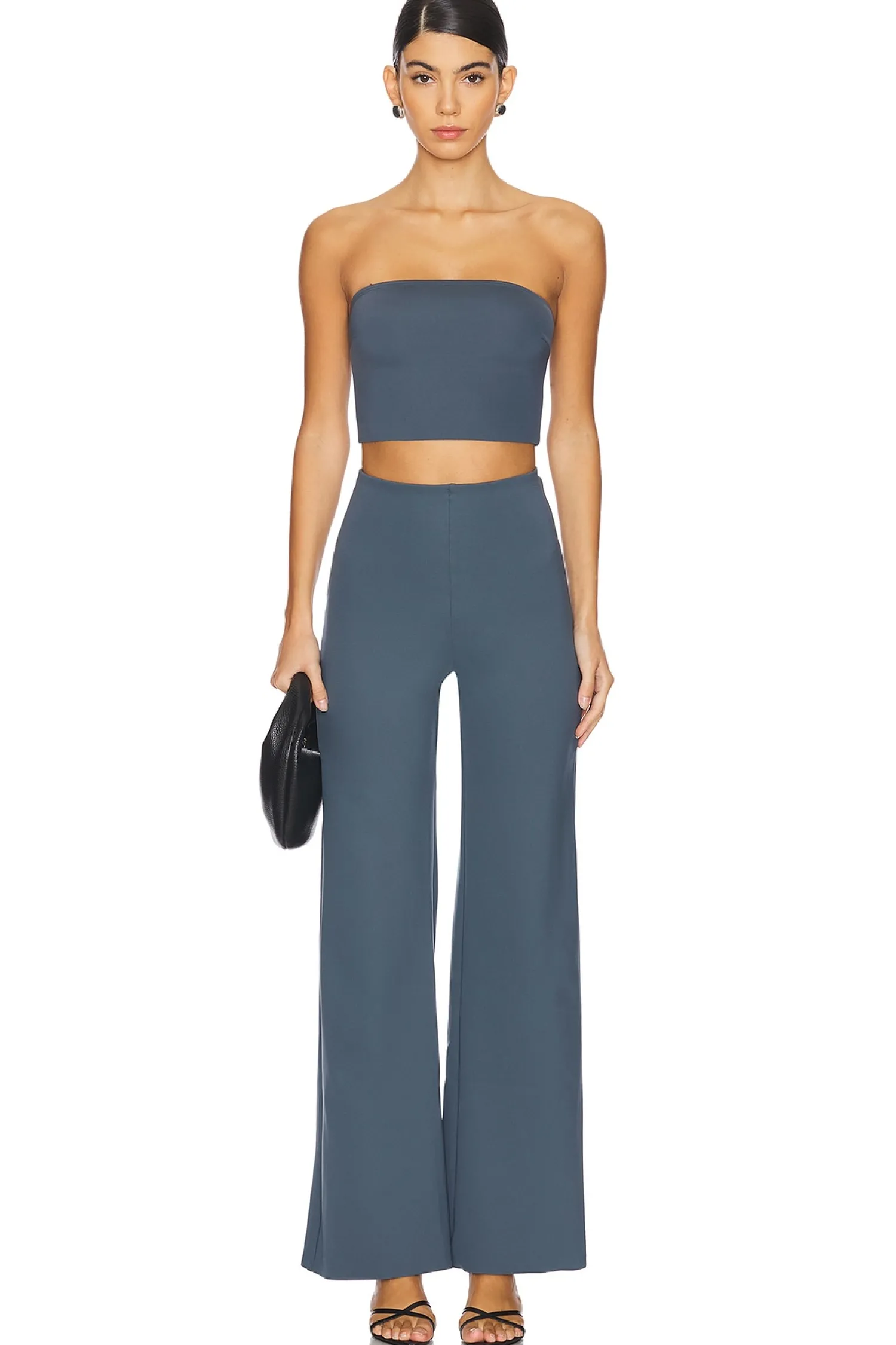 Women Commando Pants>Neoprene Wide Leg Pant