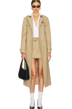 Women SANS FAFF Jackets & Coats>New York Trench Coat
