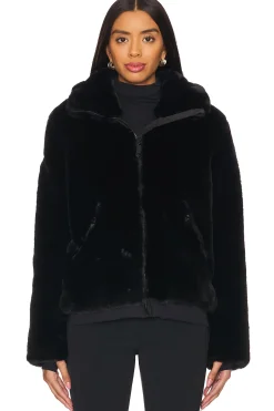 Women SAM. Jackets & Coats>Nicole Faux Fur Jacket