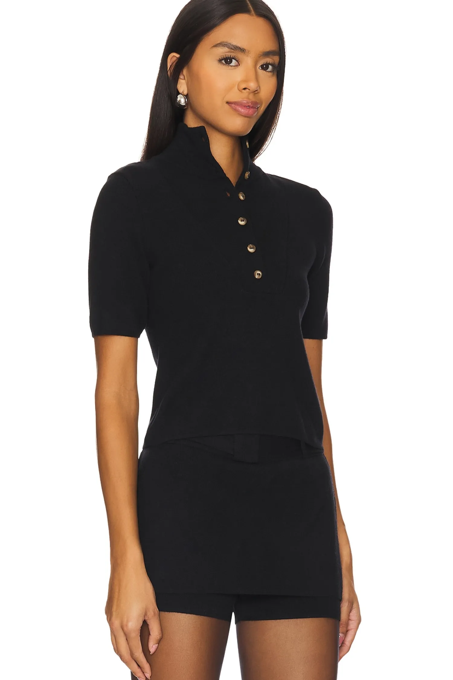 Women SIEDRES Matching Sets>Nidas Short Sleeve Knit Top