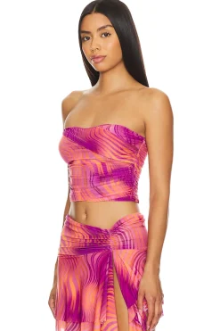 Women Indah Matching Sets>Niko Ruched Tube Top