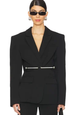 Women LADO BOKUCHAVA Jackets & Coats>Ninexl Pierced Blazer