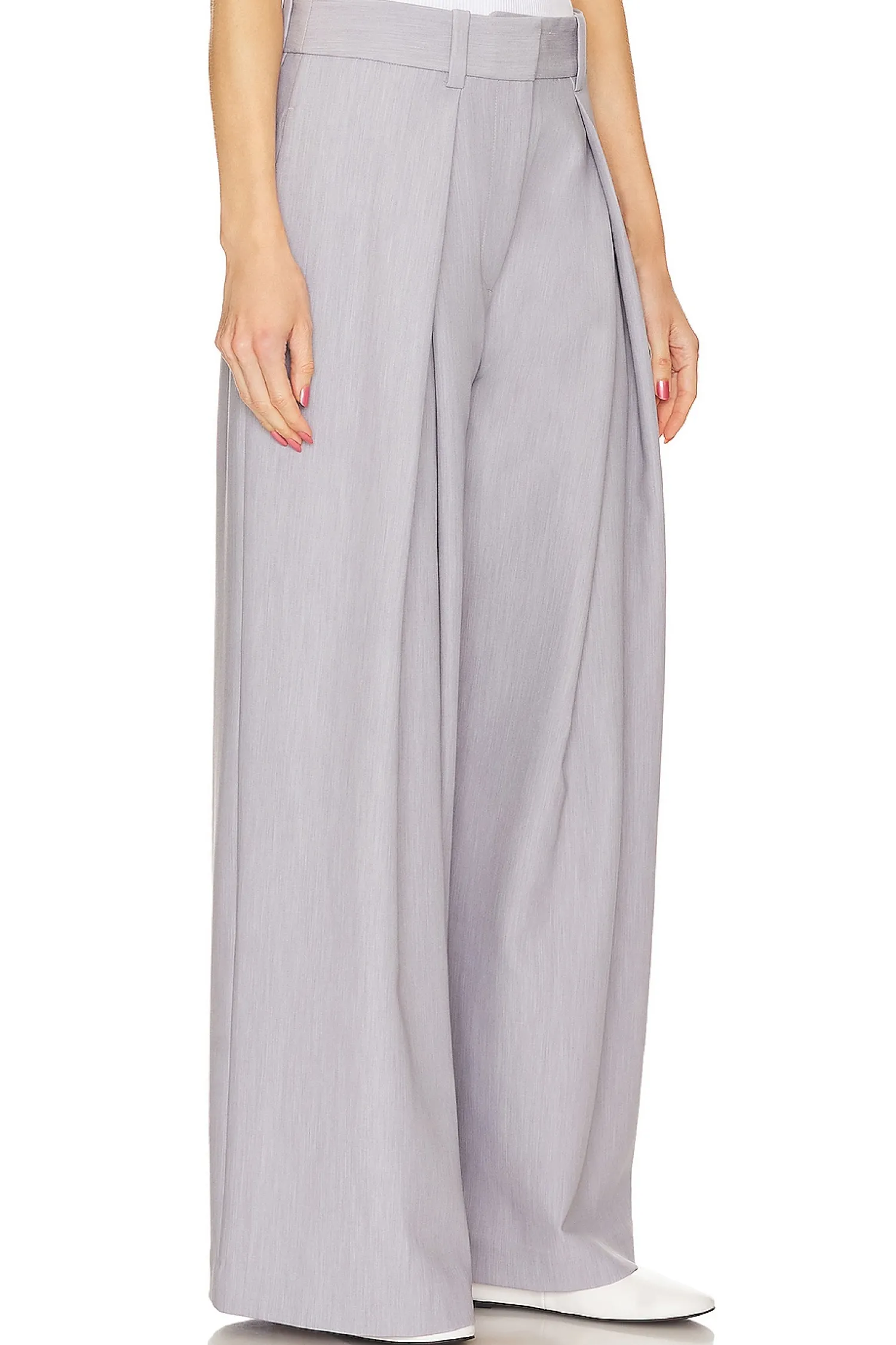 Women GRLFRND Pants>Nolan Pleated Trouser