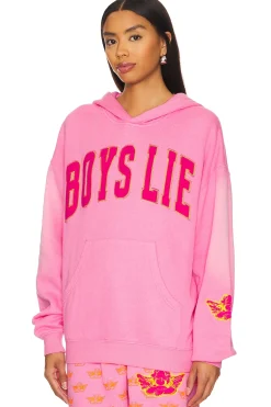Women Boys Lie Loungewear>Not Your Puppet Racer Hoodie
