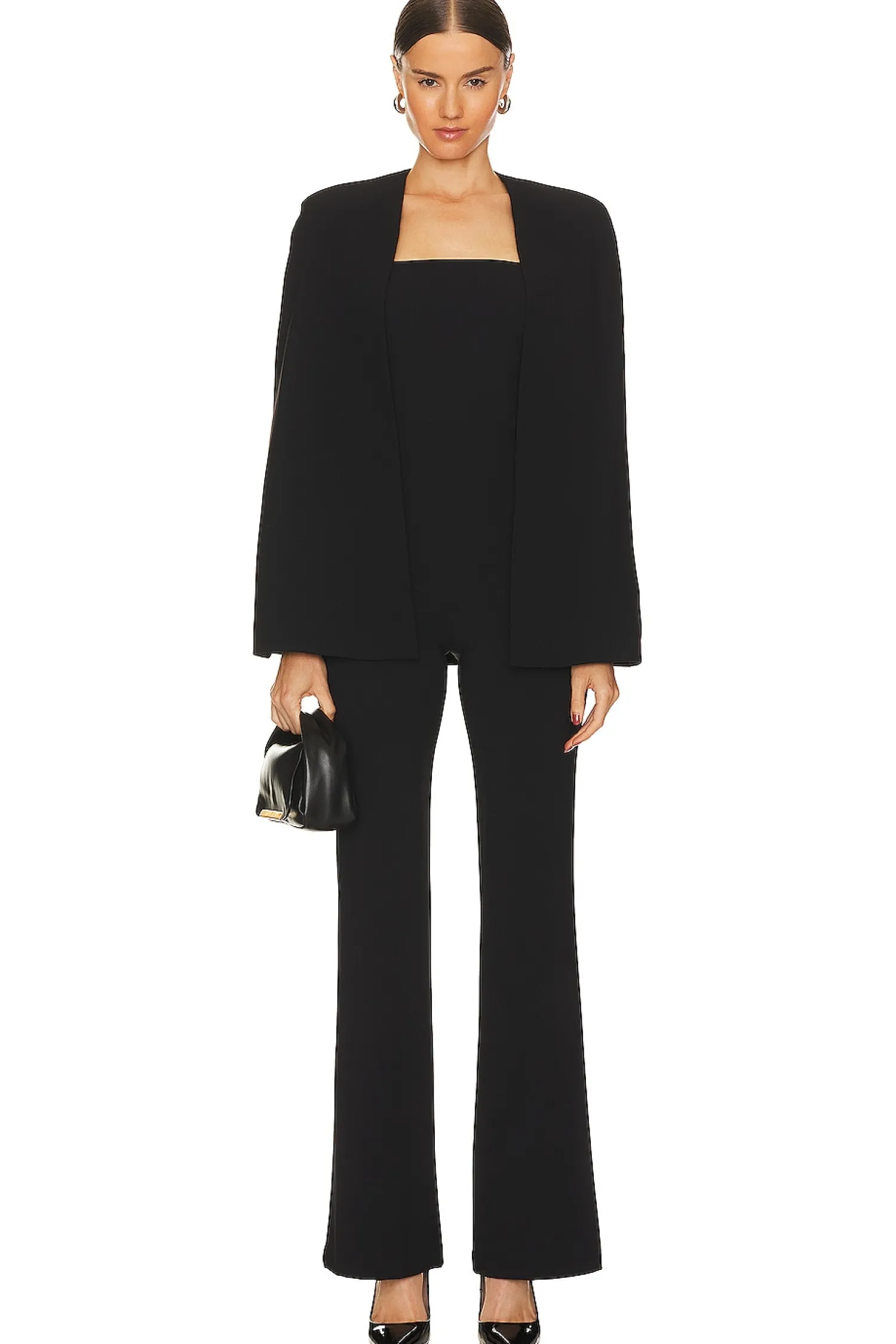 Women Alice + Olivia Jumpsuits>Nova Cape Jumpsuit