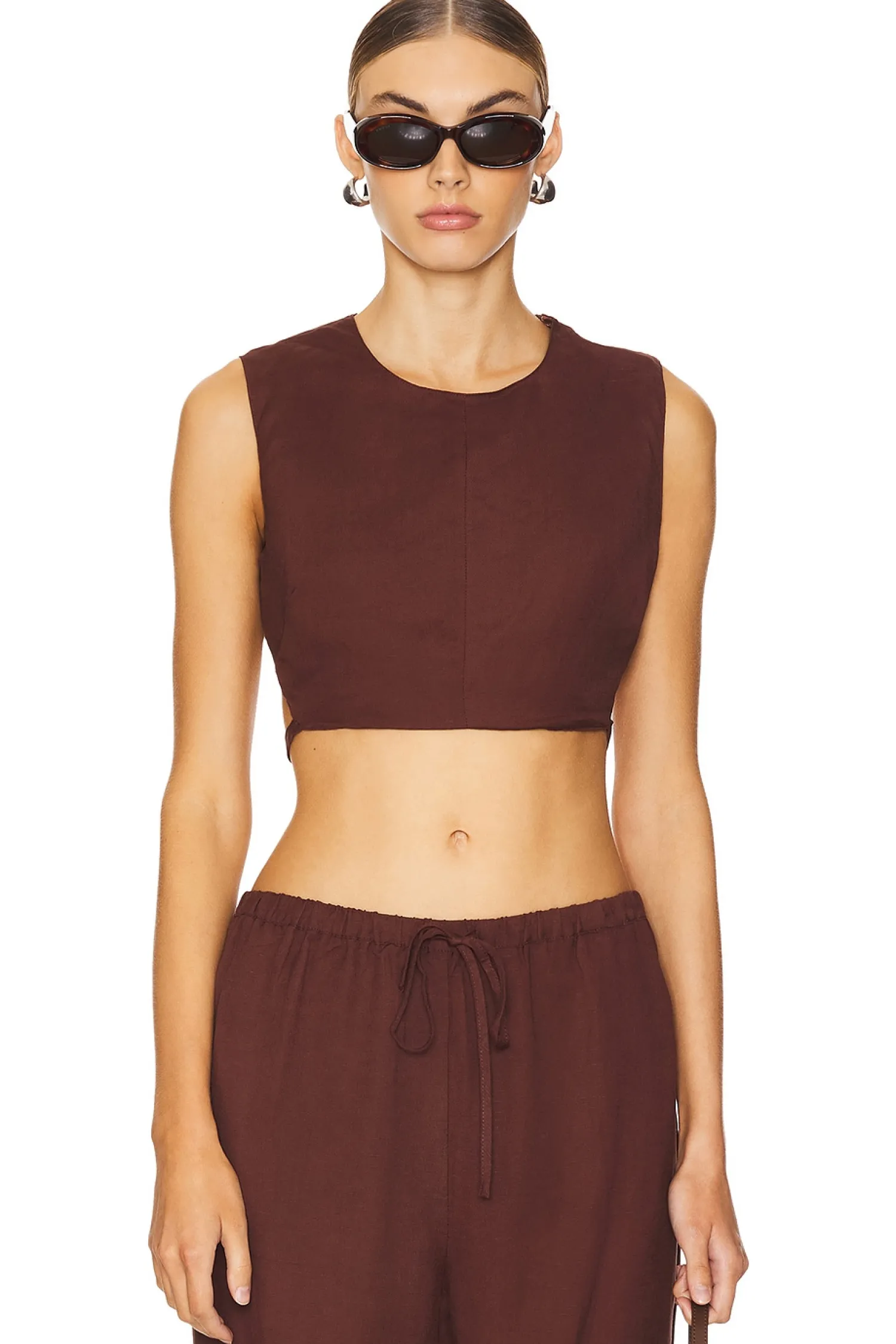 Women LIONESS Matching Sets>Off Duty Top