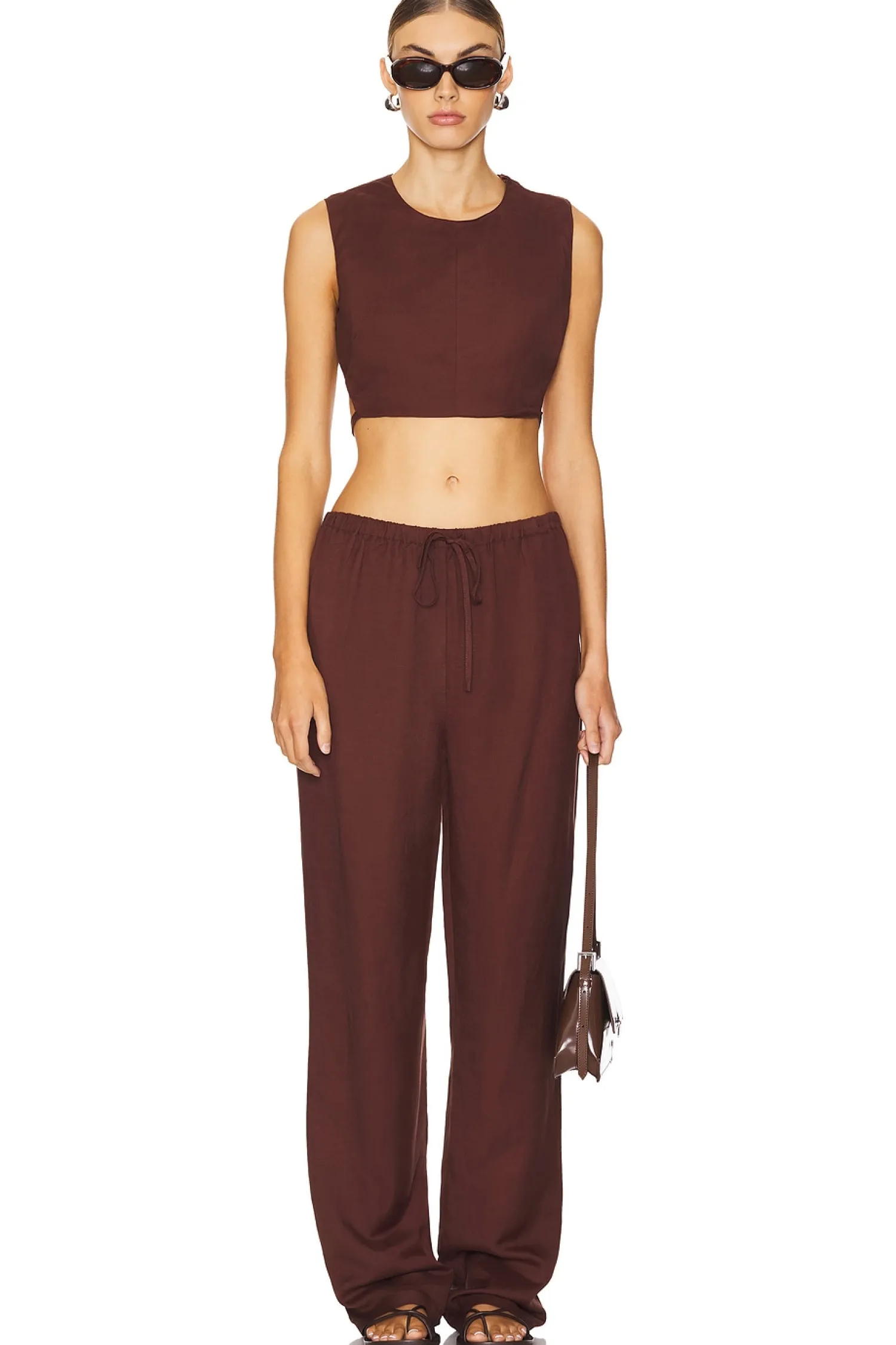 Women LIONESS Matching Sets>Off Duty Top