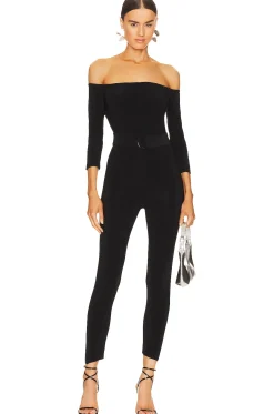Women Norma Kamali Jumpsuits>Off Shoulder Catsuit