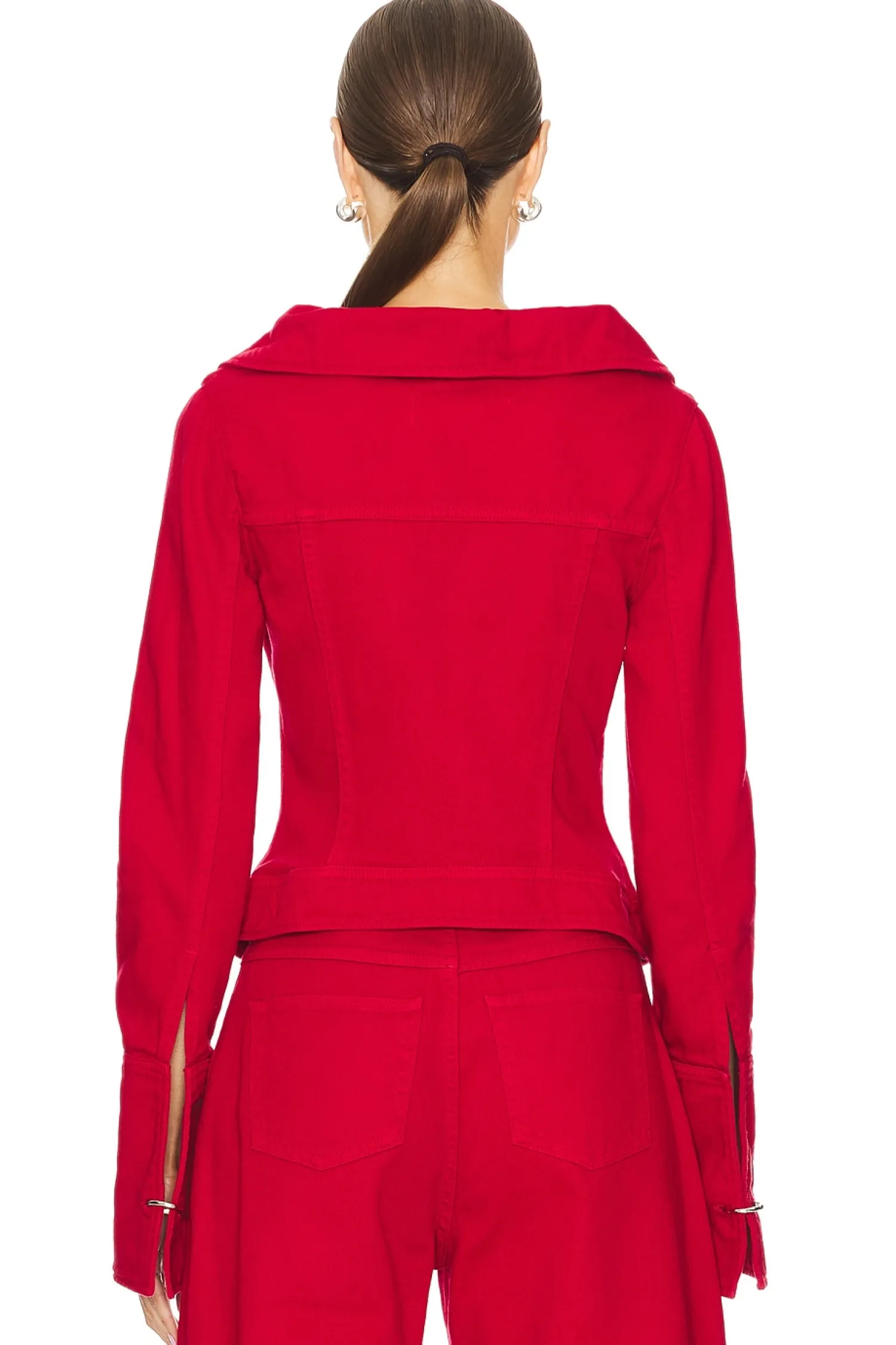 Women Marques ' Almeida Jackets & Coats>Off Shoulder Collar Jacket